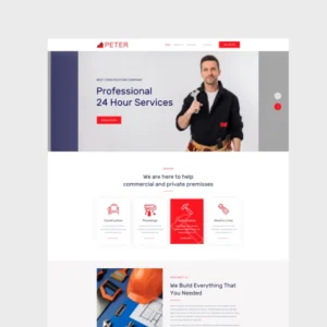 One page site - annual plan